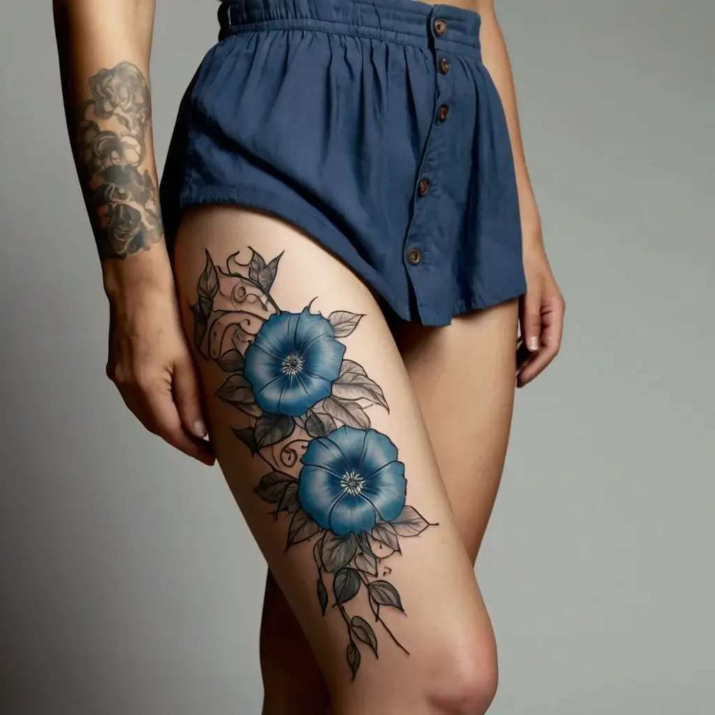 morning glory tattoo (85)