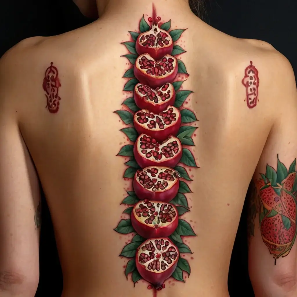 pomegranate tattoos (10)