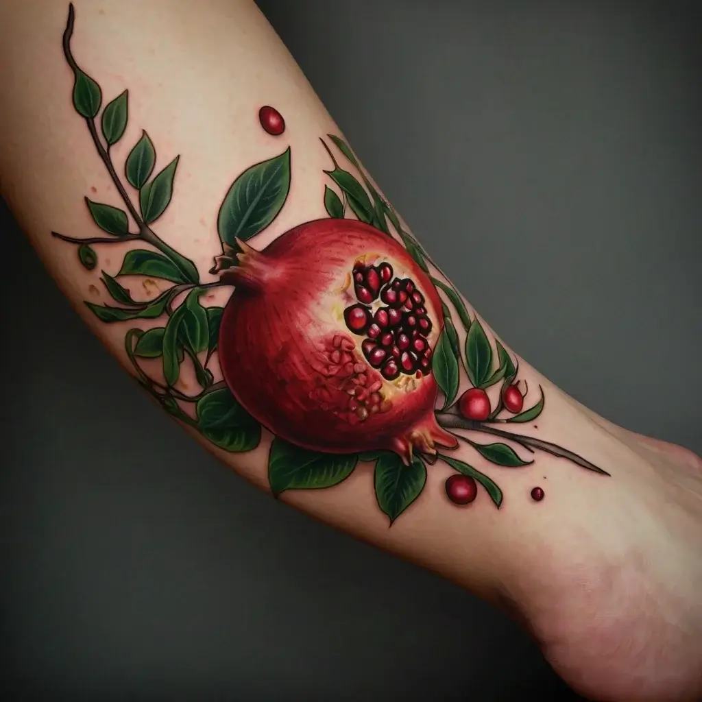 pomegranate tattoos (13)