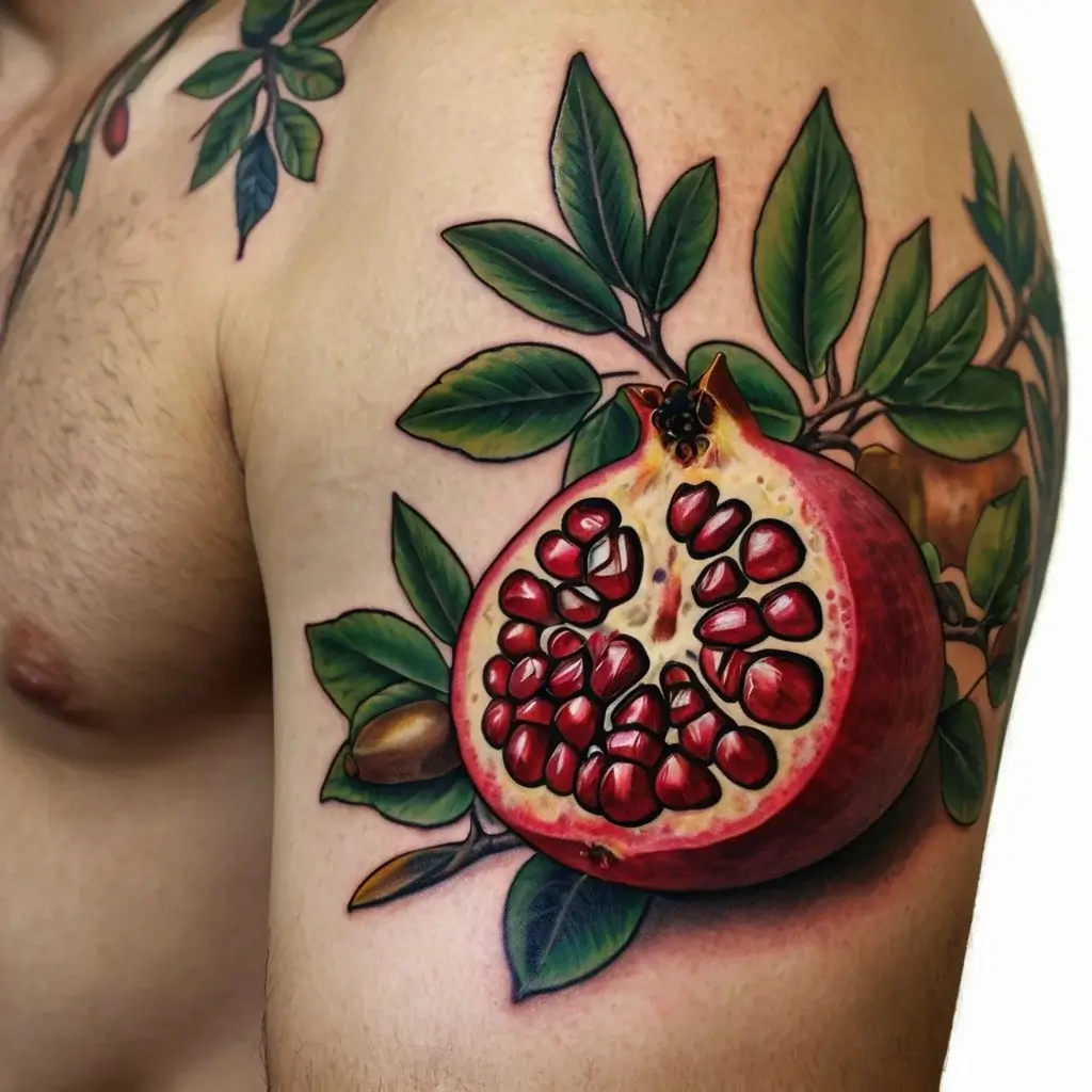 pomegranate tattoos (14)