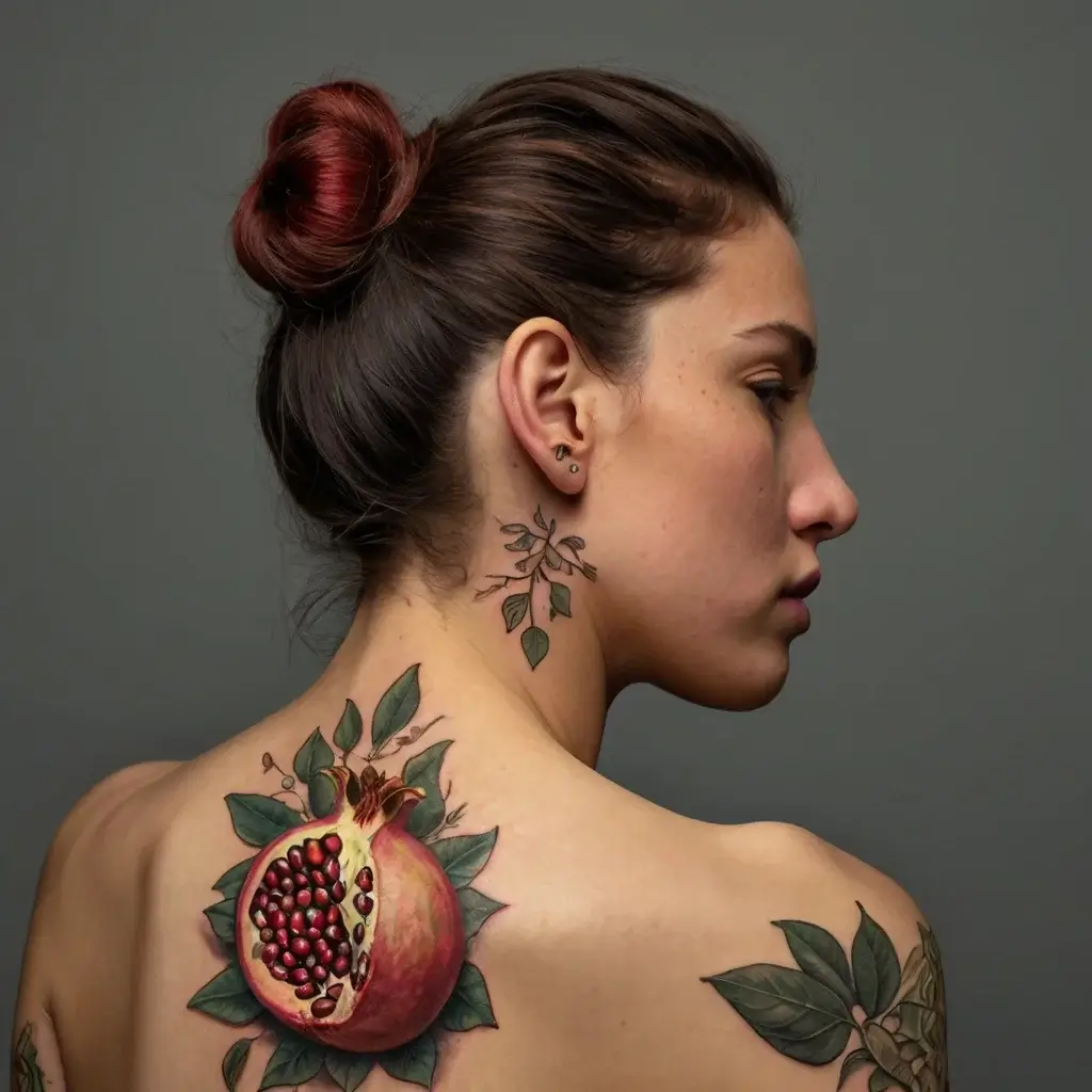 pomegranate tattoos (15)