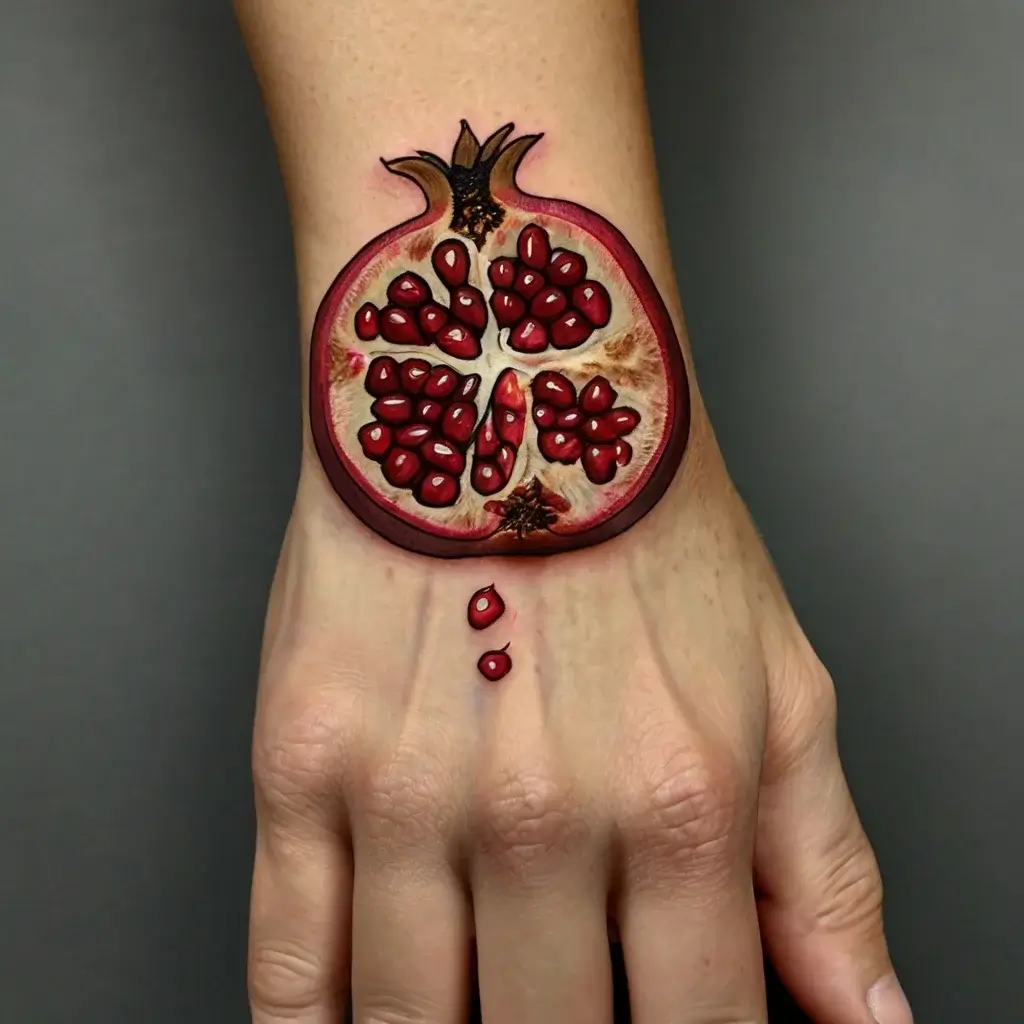 pomegranate tattoos (16)