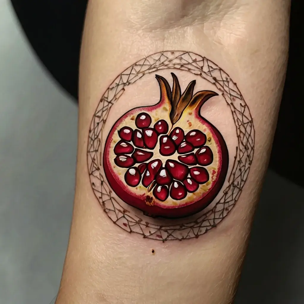 pomegranate tattoos (17)