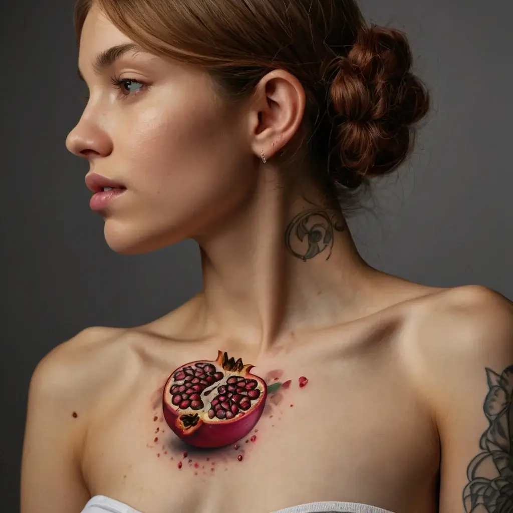 pomegranate tattoos (18)