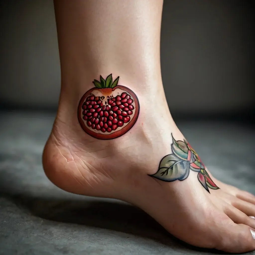 pomegranate tattoos (21)