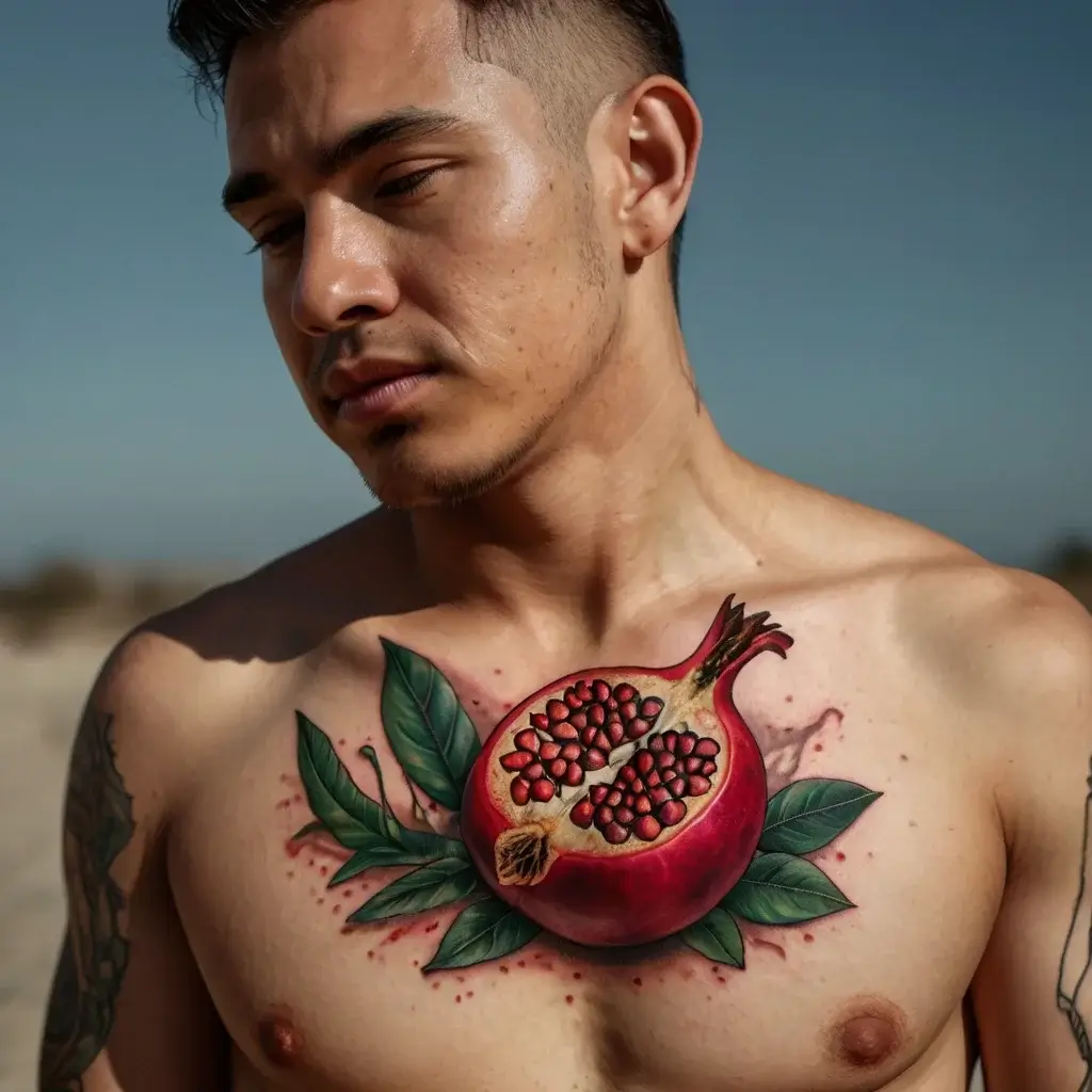 pomegranate tattoos (24)