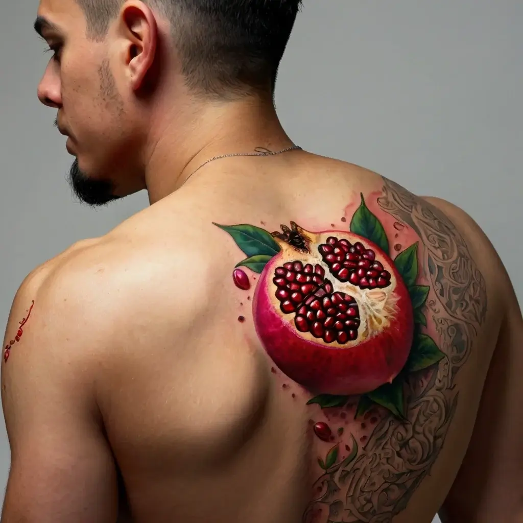 pomegranate tattoos (25)