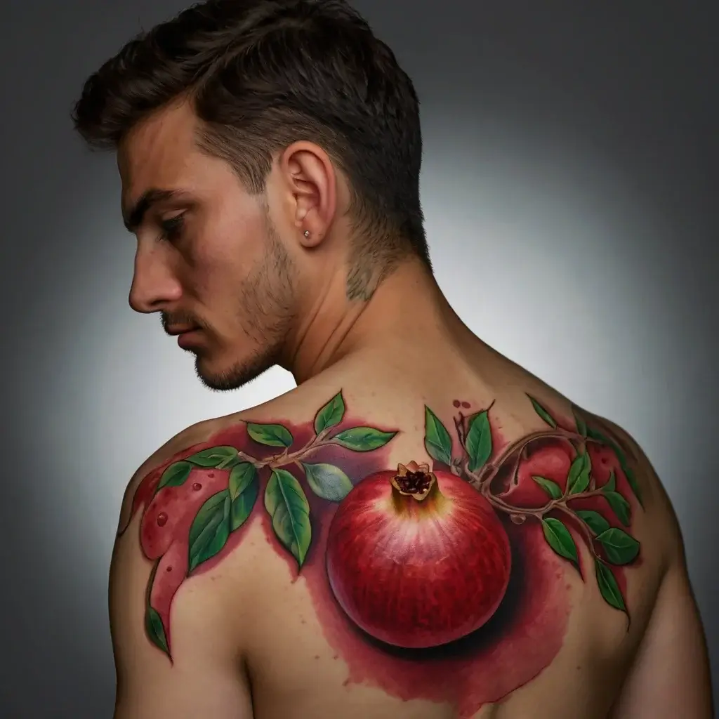 pomegranate tattoos (26)