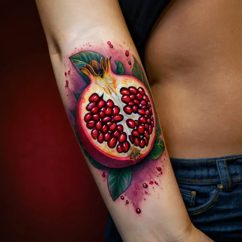 pomegranate tattoos (27)