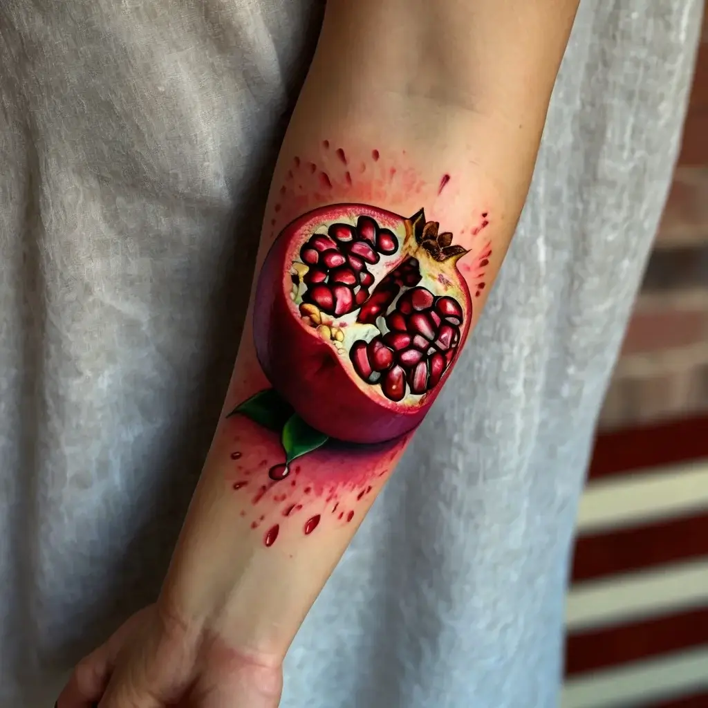 pomegranate tattoos (28)