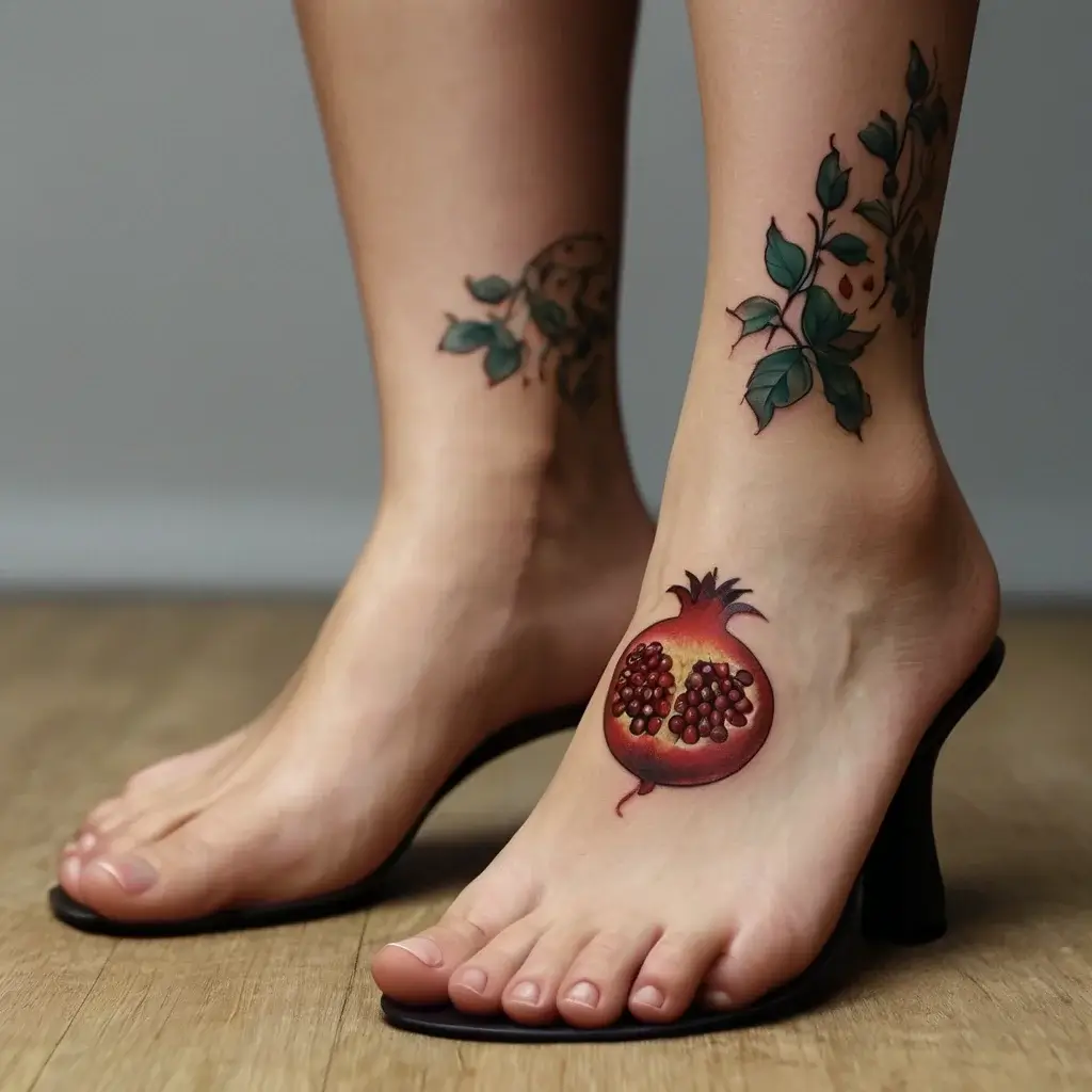 pomegranate tattoos (36)