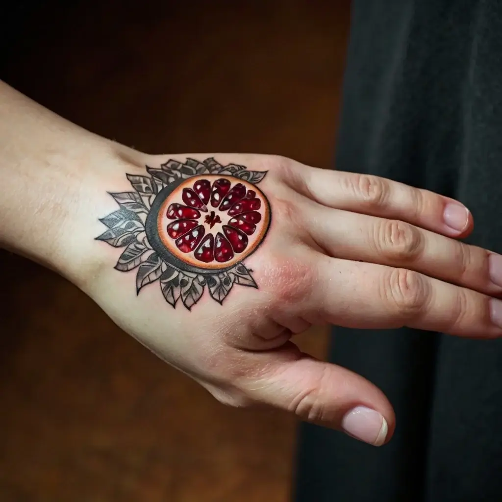 pomegranate tattoos (37)