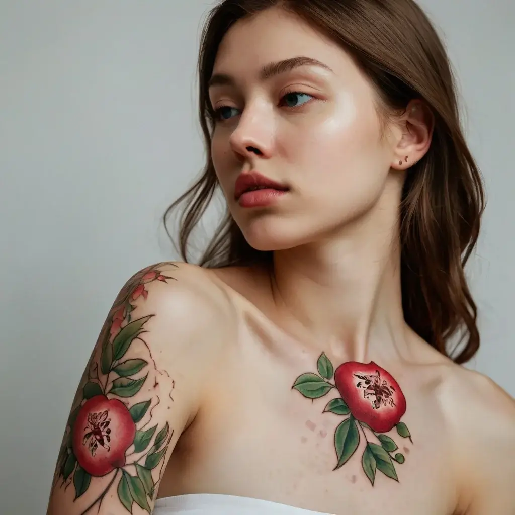 pomegranate tattoos (47)