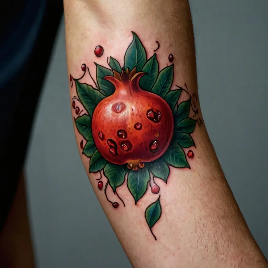 pomegranate tattoos (48)