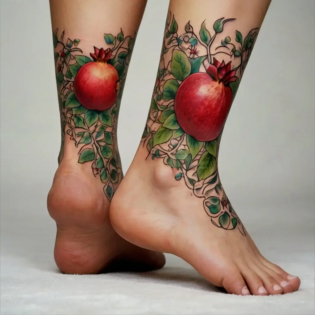 pomegranate tattoos (50)