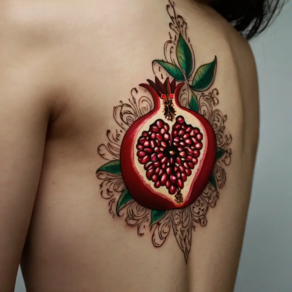 pomegranate tattoos (51)