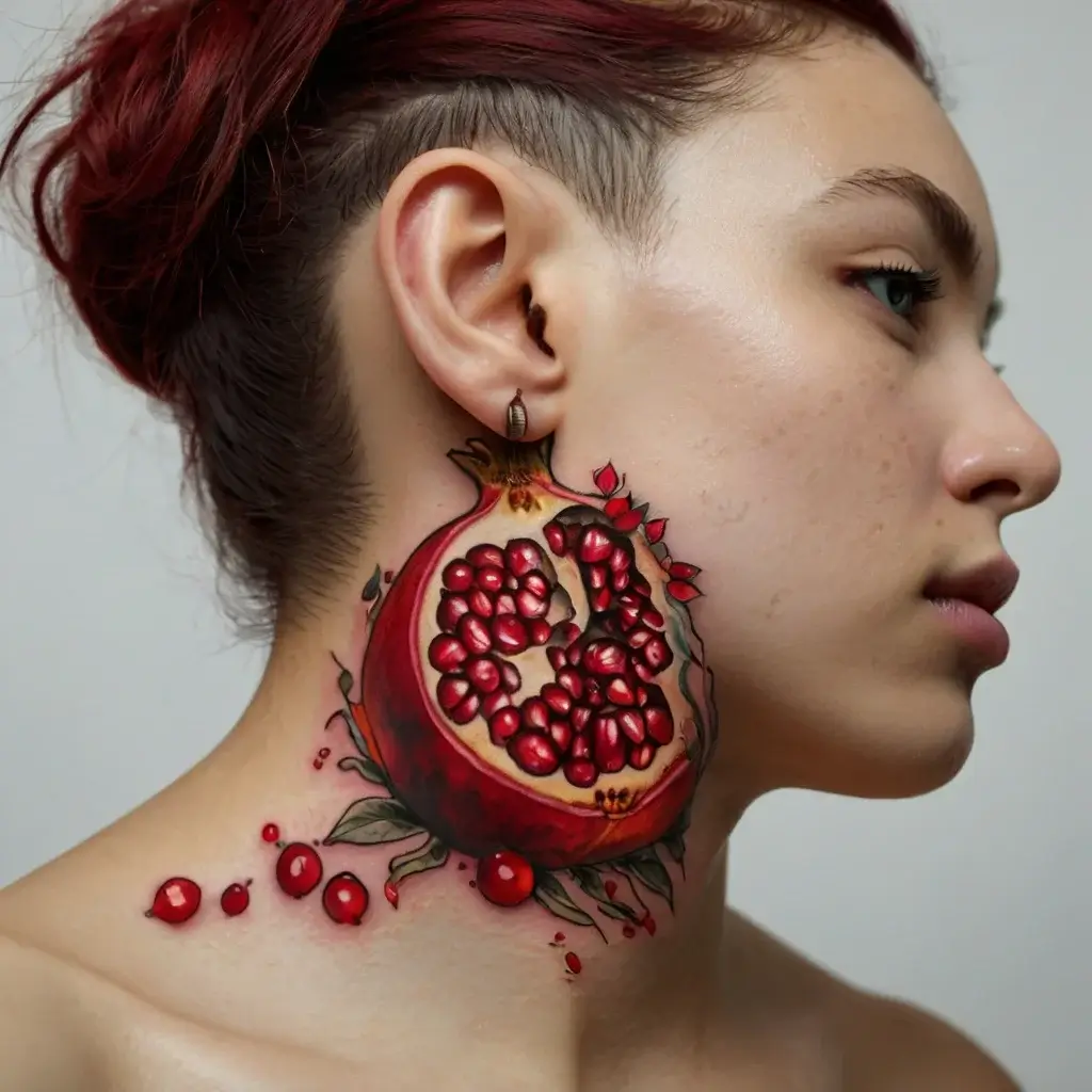 pomegranate tattoos (52)