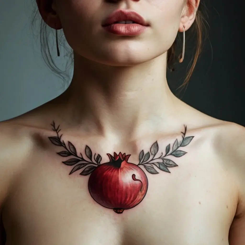 pomegranate tattoos (56)