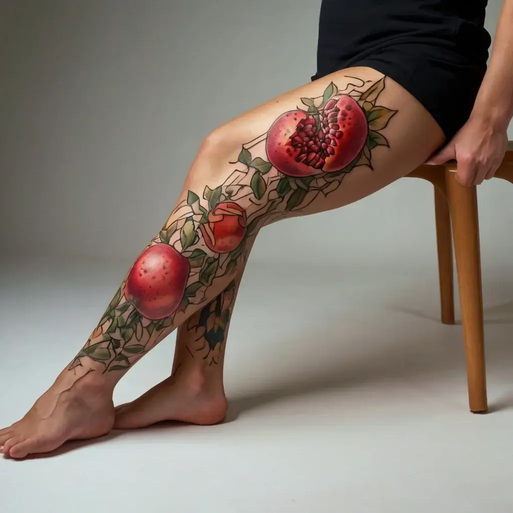 pomegranate tattoos (59)