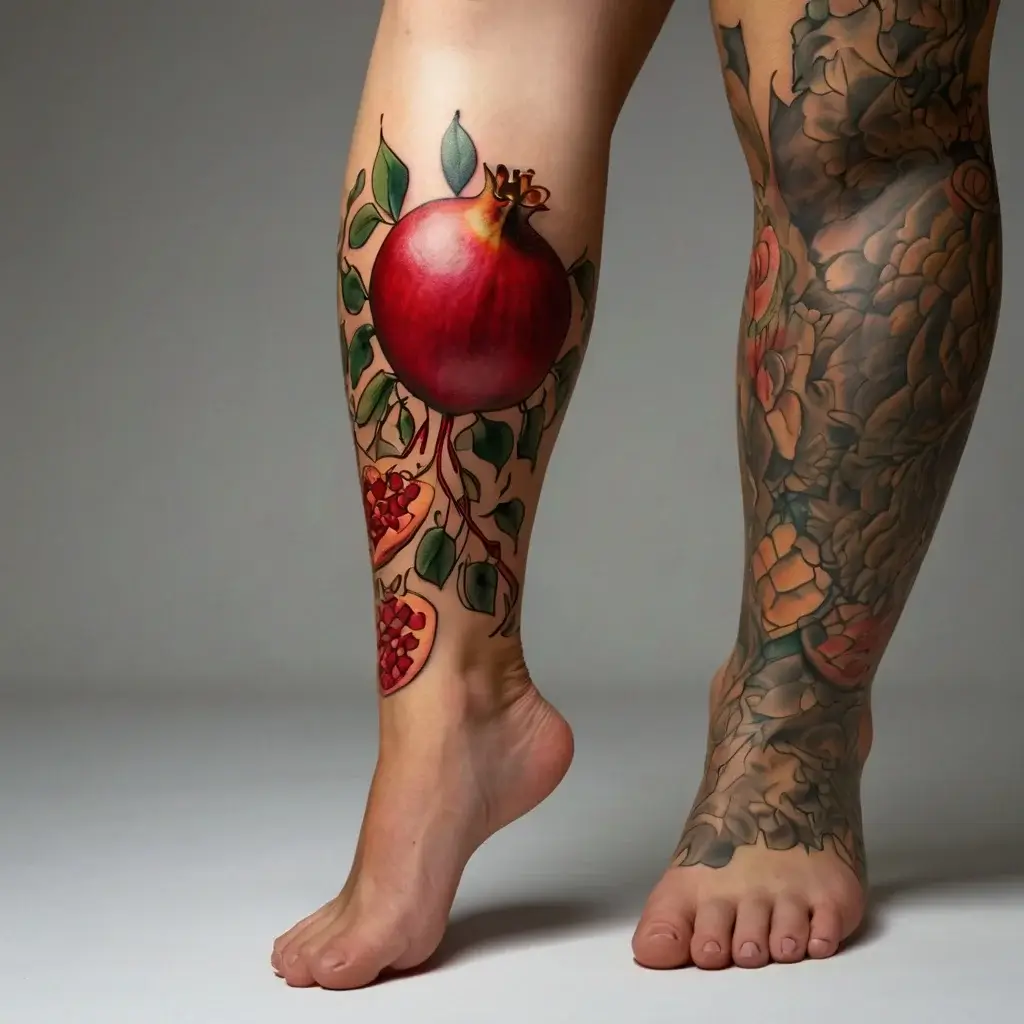 pomegranate tattoos (60)