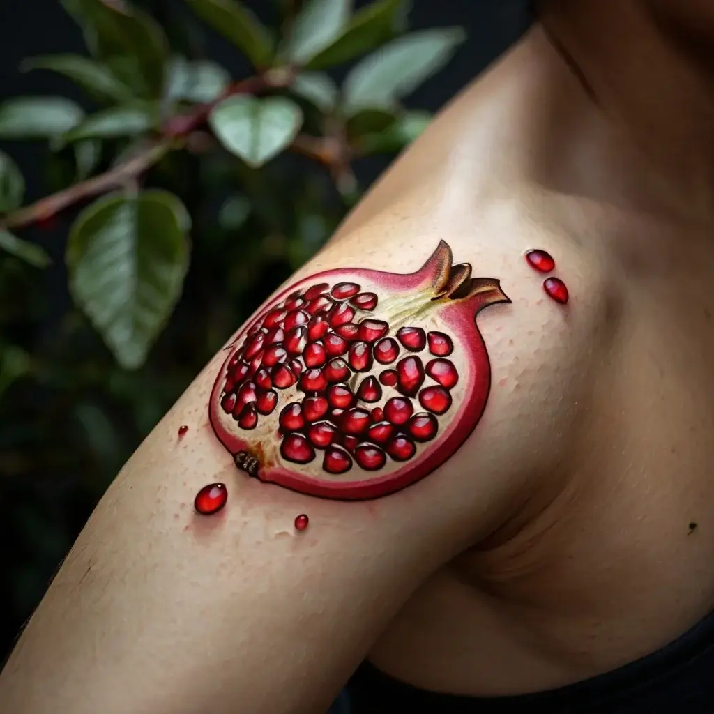 pomegranate tattoos (61)