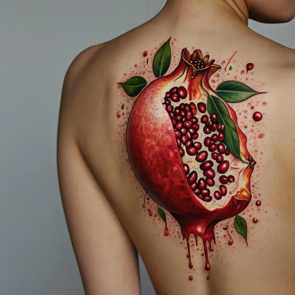 pomegranate tattoos (63)