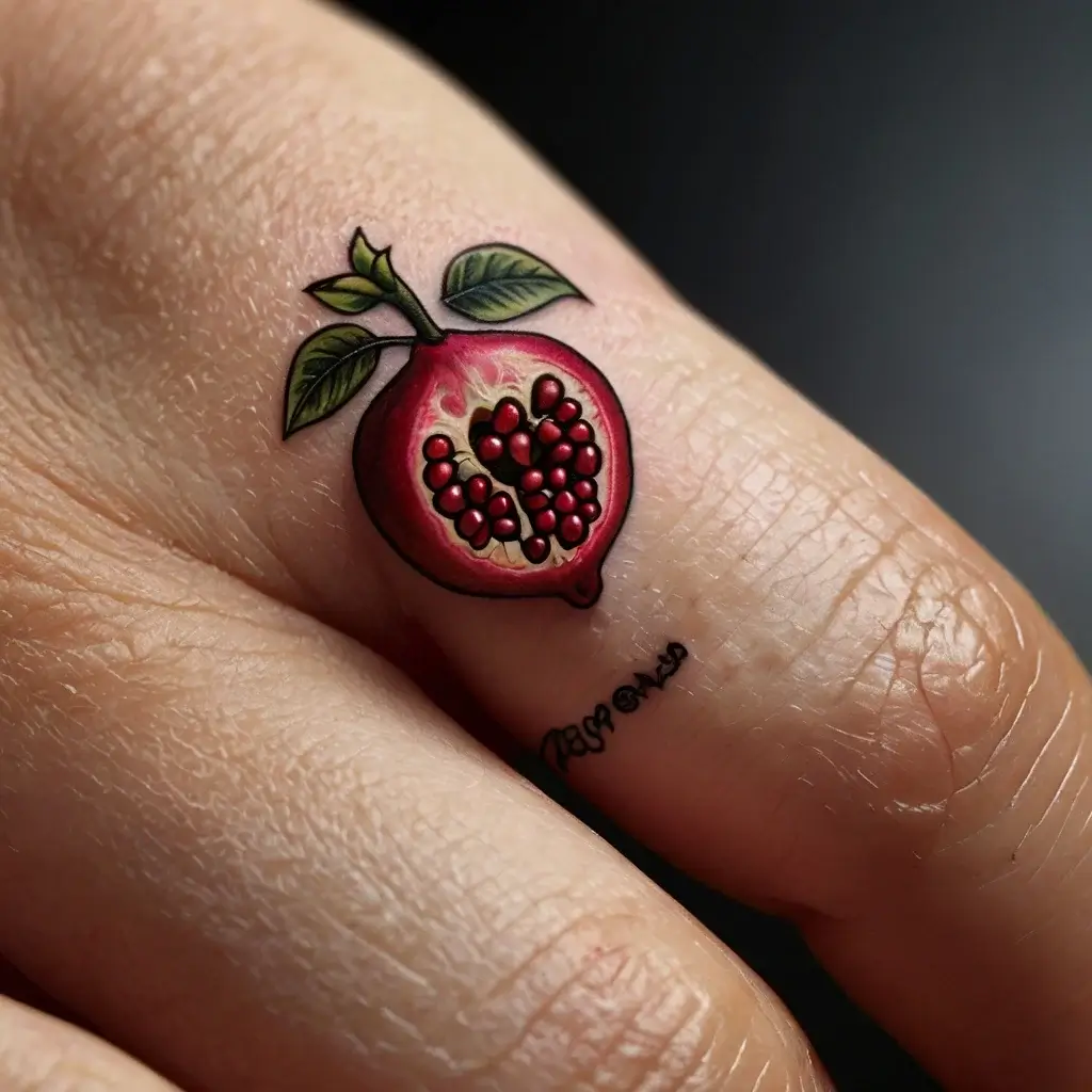 pomegranate tattoos (65)