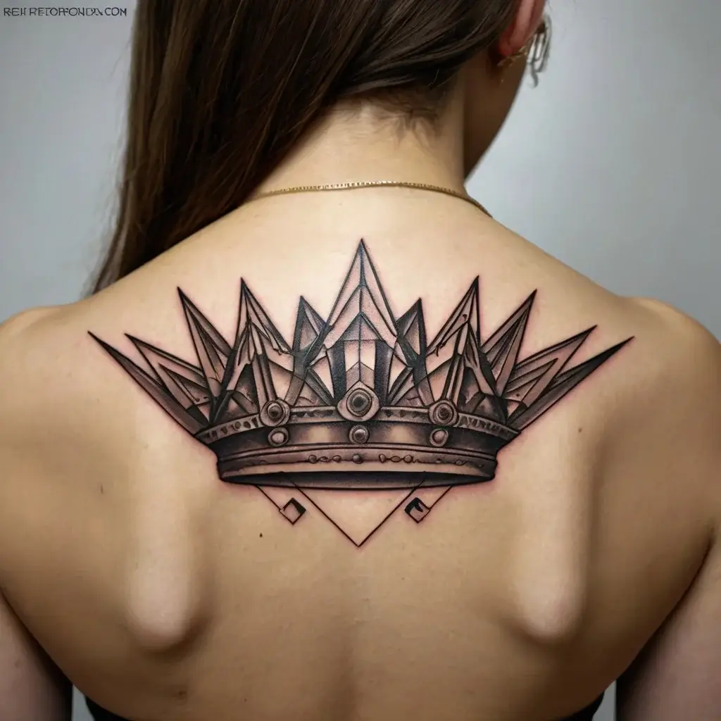 queen's crown tattoos (123)