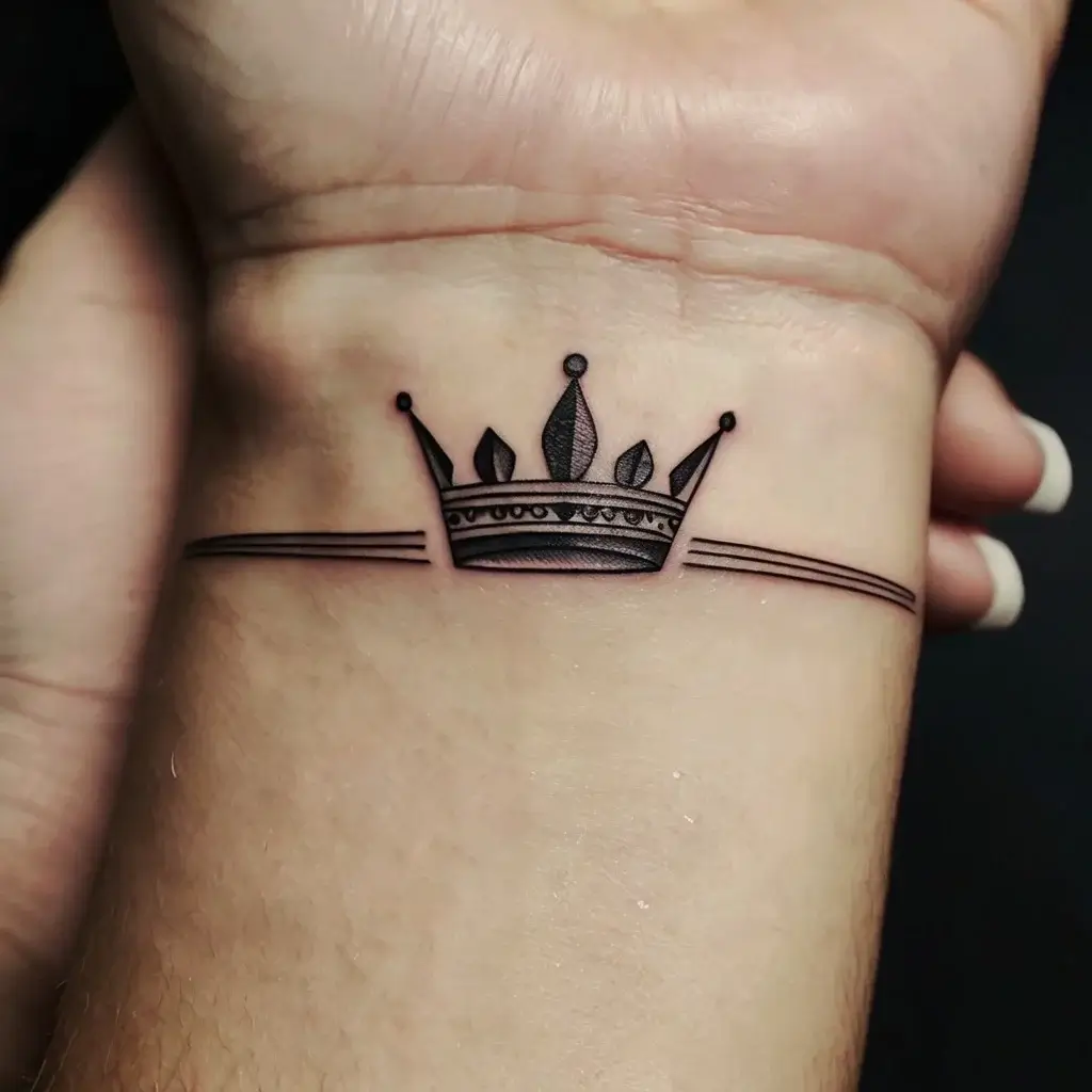 queen's crown tattoos (132)