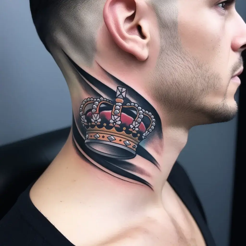 queen's crown tattoos (133)