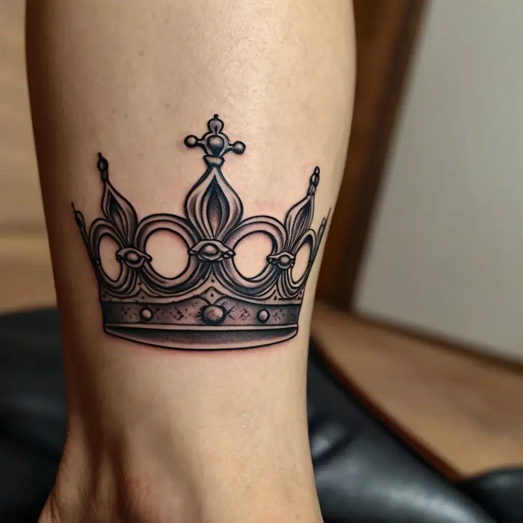 queen's crown tattoos (98)