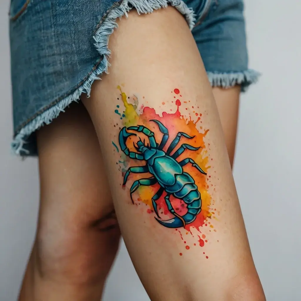 scorpion tattoo (79)