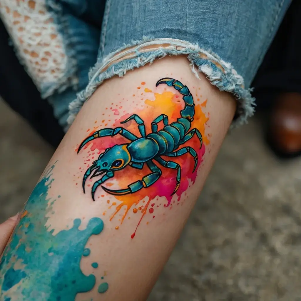 scorpion tattoo (80)