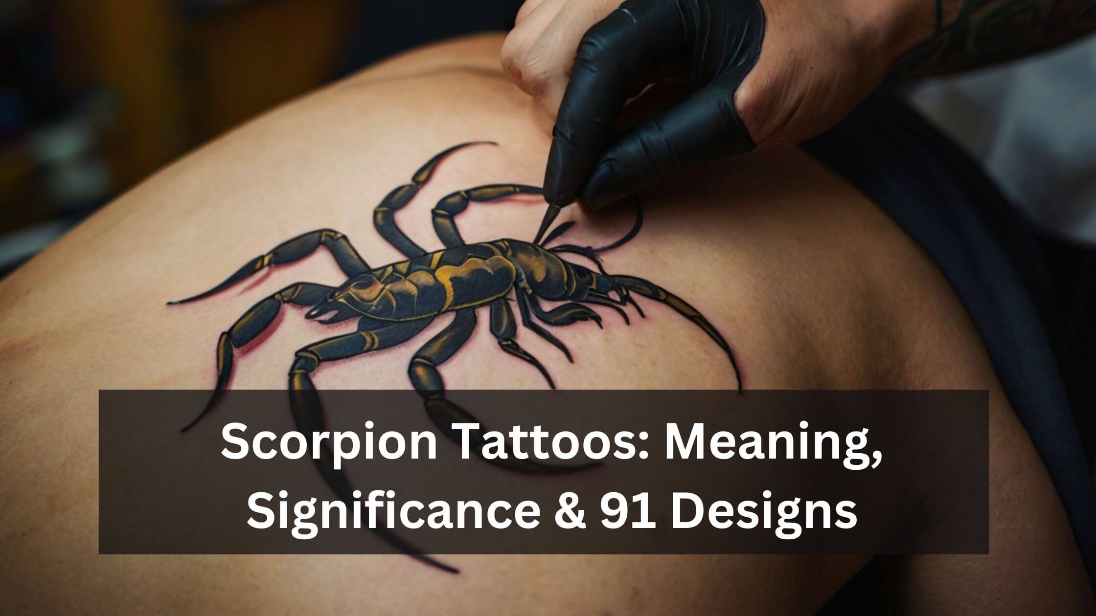 scorpion tattoo