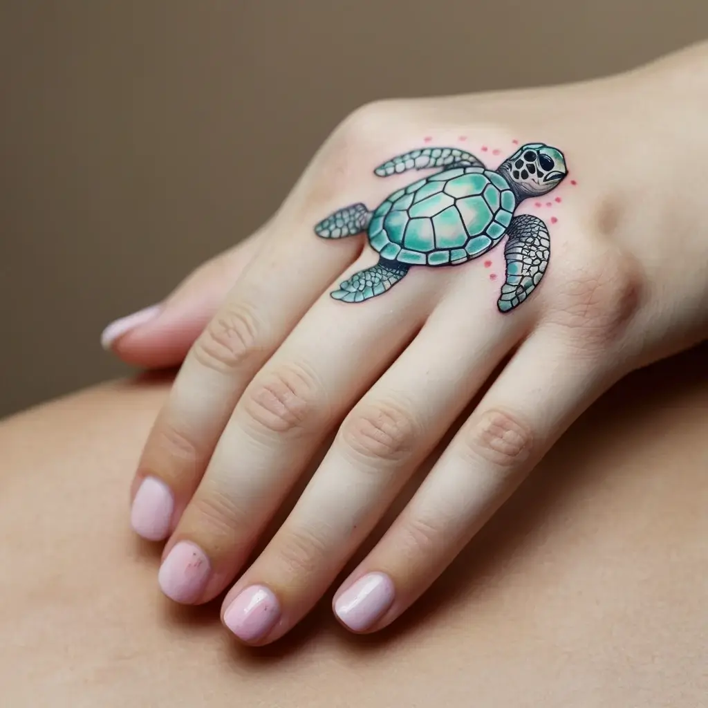 sea turtle tattoo (11)