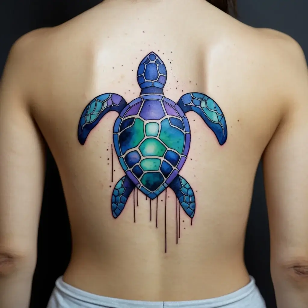 sea turtle tattoo (13)