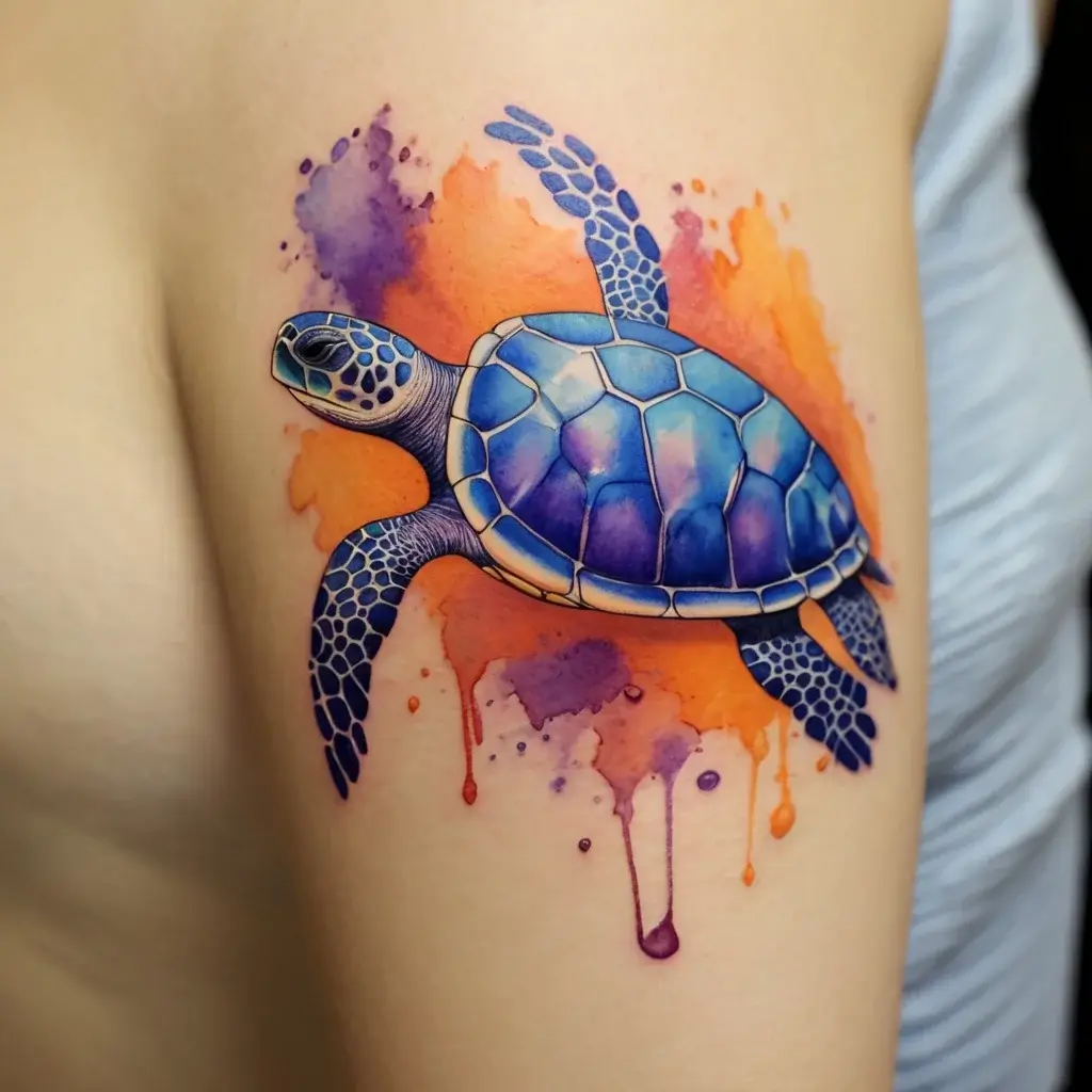 sea turtle tattoo (26)