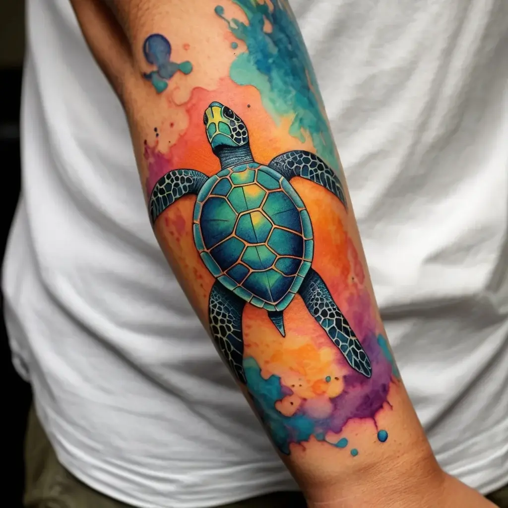 sea turtle tattoo (30)