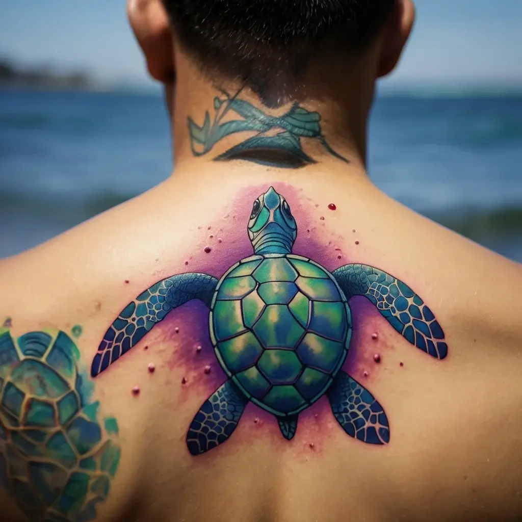 sea turtle tattoo (34)