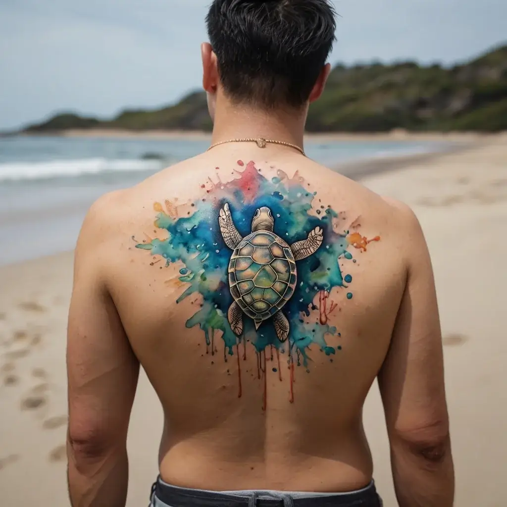 sea turtle tattoo (35)