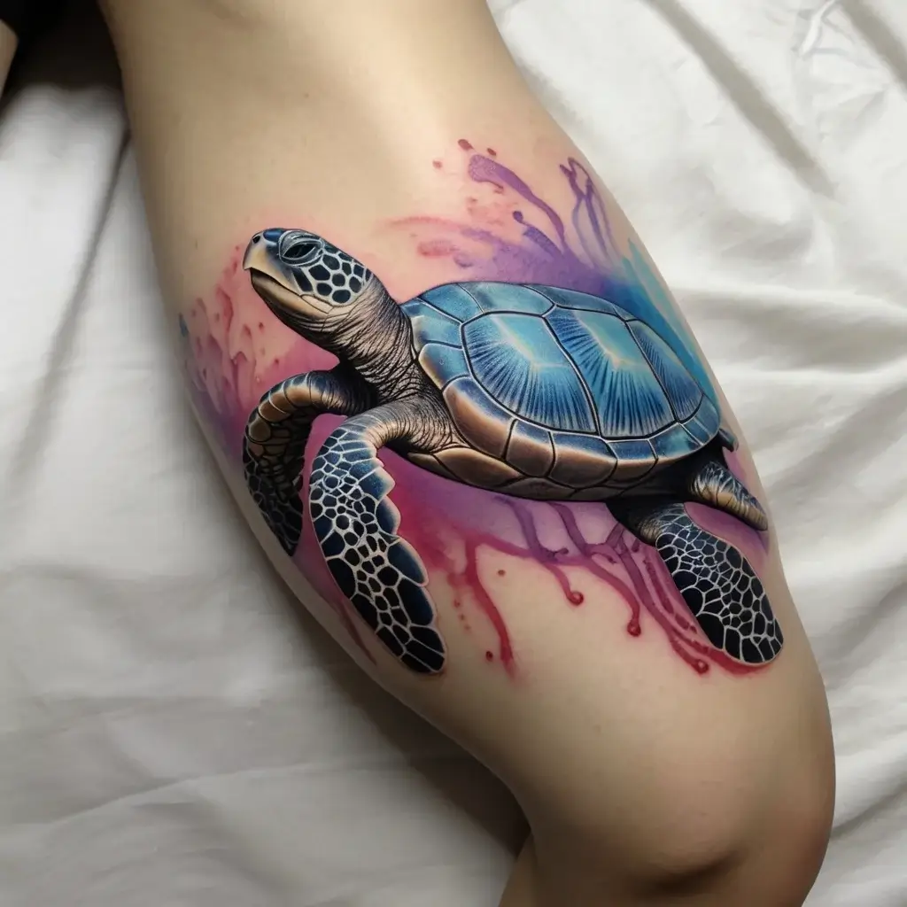 sea turtle tattoo (43)