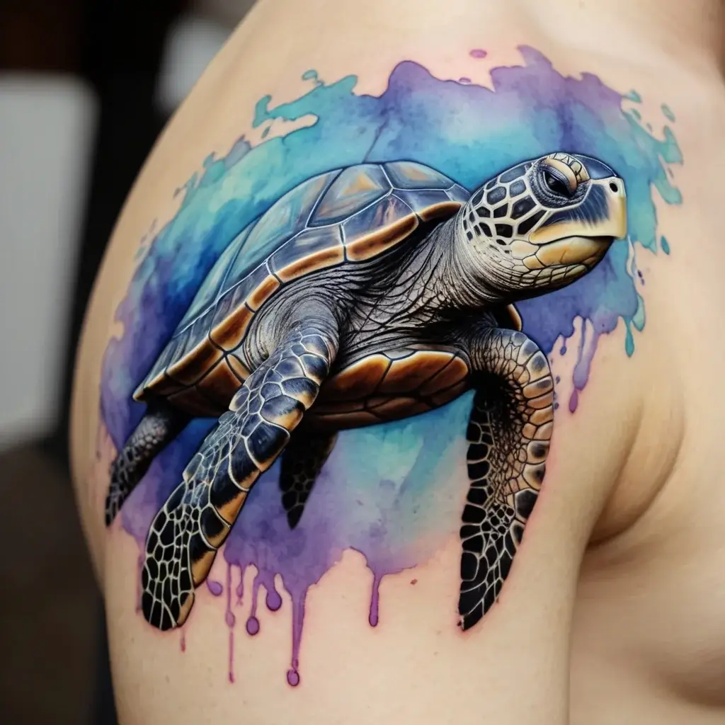 sea turtle tattoo (44)