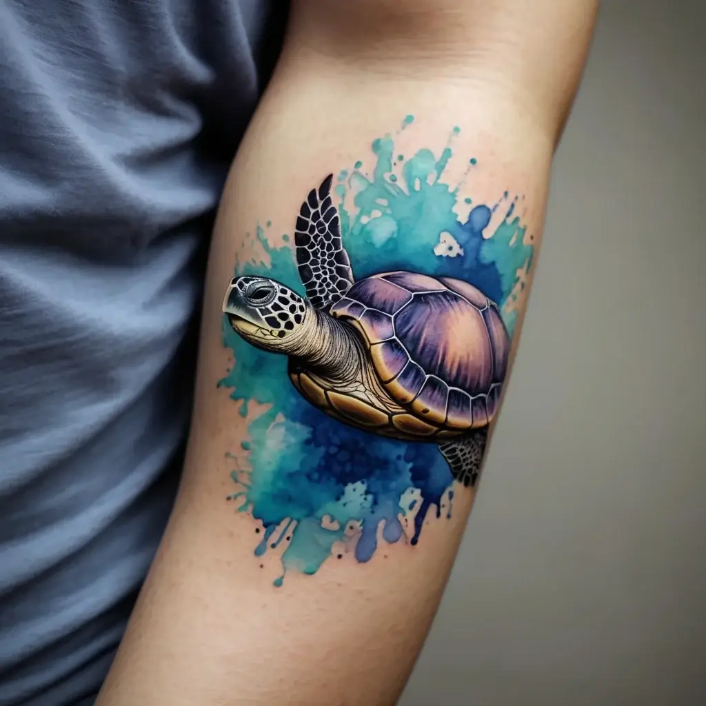 sea turtle tattoo (45)