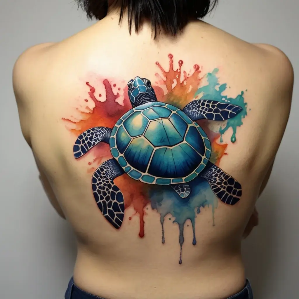 sea turtle tattoo (47)