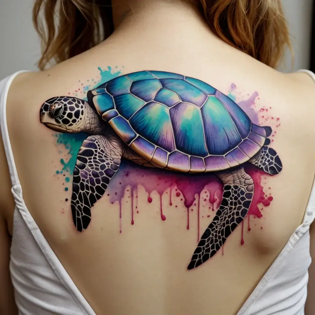 sea turtle tattoo (50)