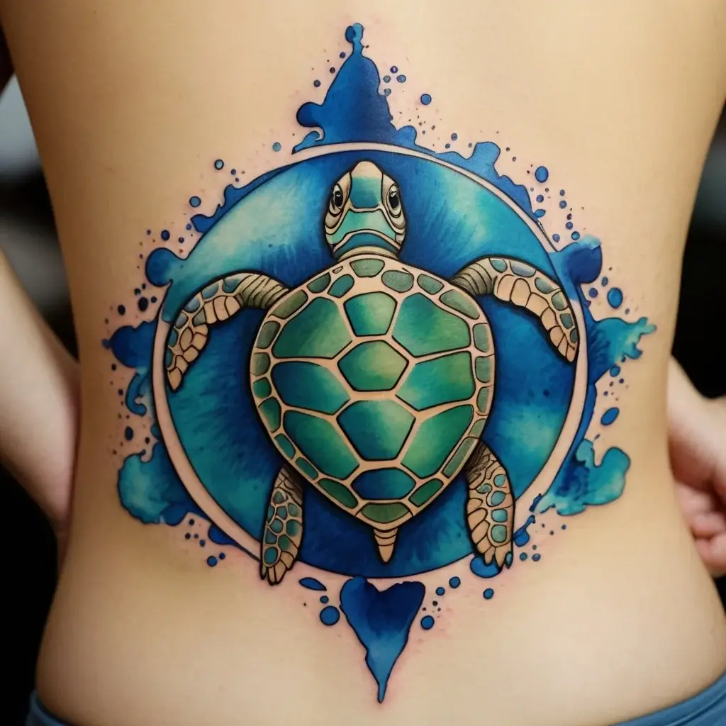 sea turtle tattoo (6)