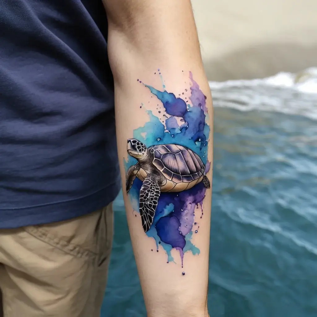 sea turtle tattoo (9)