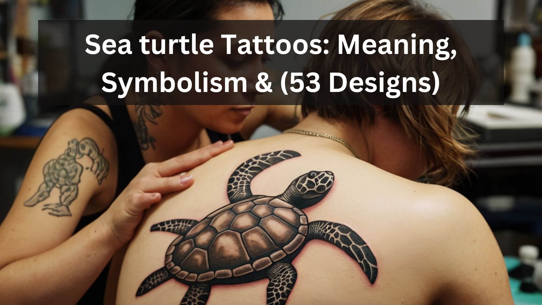 sea turtle tattoo