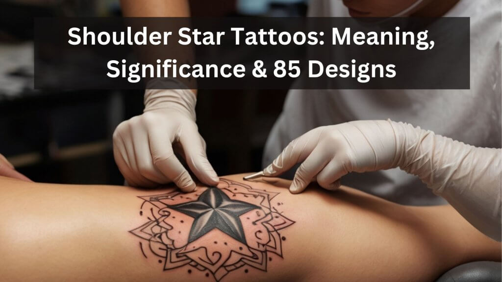 shoulder star tattoos