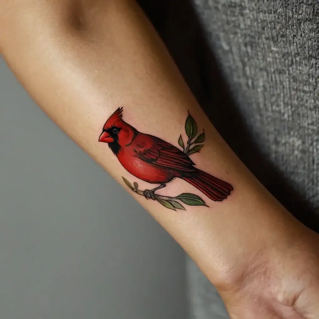 Black Cardinal Tattoo Orangetattooshop Black Cardinal Tattoo Orangetattooshop